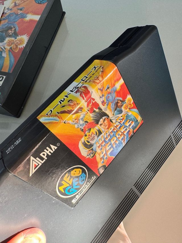 World Heroes SNK Neo Geo AES NeoGeo NG Jap