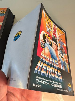 World Heroes SNK Neo Geo AES NeoGeo NG Jap