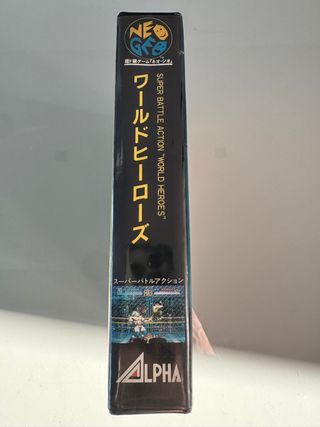 World Heroes SNK Neo Geo AES NeoGeo NG Jap