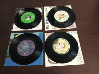 4 Singles Pop Rock - Edições Portuguesas