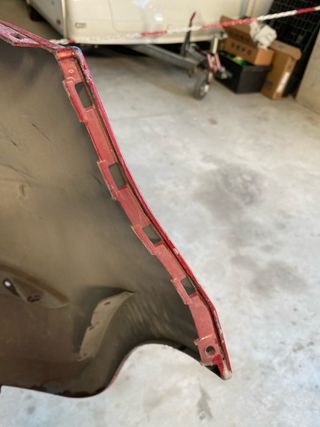 Paragolpes Trasero Golf Mk6 Rojo