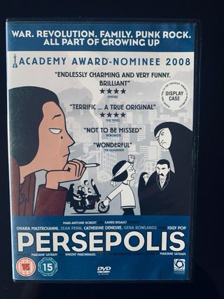 Persepolis DVD Película Animada Drama