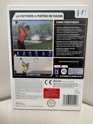 Videojuego Wii Tiger Woods PGA Tour 07