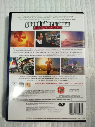 Caja Grand Theft Auto Liberty City Stories PS2