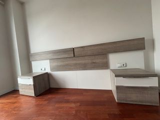 Cabezal Matrimonio con Mesitas y Somier