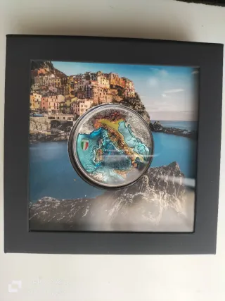 Moneda Plata 2 oz Italia Repubblica Italiana