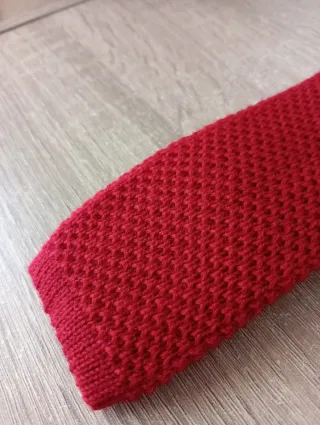 Cravatta in maglia - Vintage