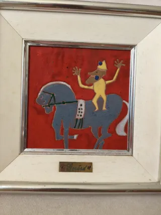 Cuadros de Gerard relieve esmaltado.