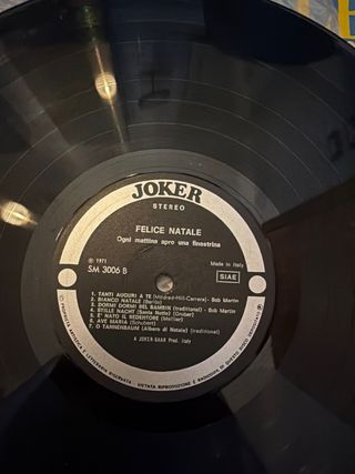 Vinile Felice Natale - Buono