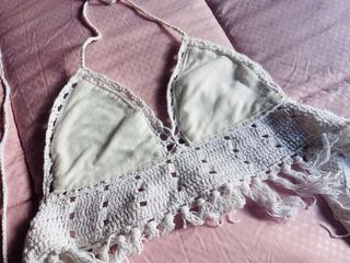 Top Crochet Blanco