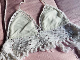 Top Crochet Blanco