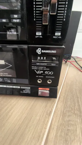 Samsung VIP 500 Tocadiscos y Altavoces