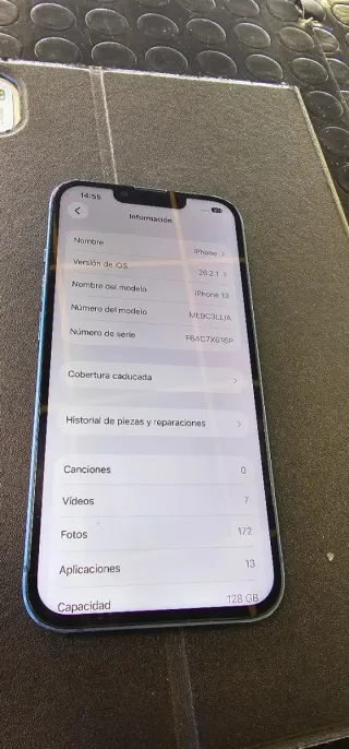 iPhone 13 azul