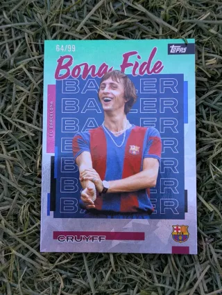 Pack 2 cartas Cruyff Bona Fide 64/99-Captain 46/75