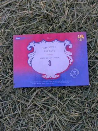 Pack 2 cartas Cruyff Bona Fide 64/99-Captain 46/75