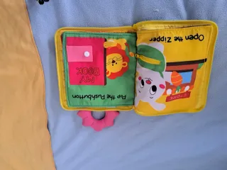 Maletín actividades bebé tela