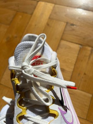 Nike Zoom Fly 5 Talla 39 Blanco Fucsia