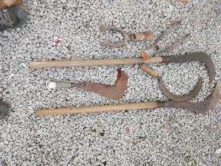 Herramientas agrícolas antiguas