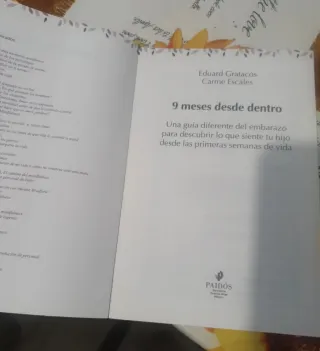 Libro 9 Meses Desde Dentro