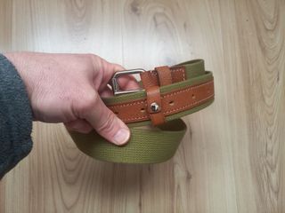 Cinturón tela cuero ejército ruso 2GM WW2