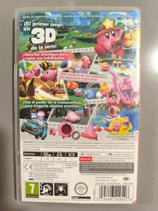 Kirby y la Tierra Olvidada Nintendo Switch