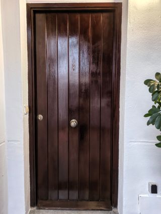 Puerta Madera Maciza Entrada Vivienda