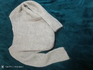 Jersey de Lana con Hilo Metalizado - Talla 38 -