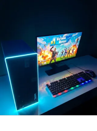 PC Gaming i7-7700 GTX1650 16GB SSD+HDD RGB