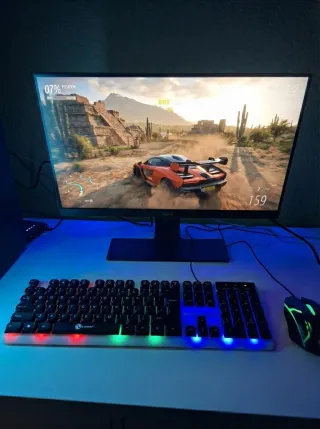PC Gaming i7-7700 GTX1650 16GB SSD+HDD RGB
