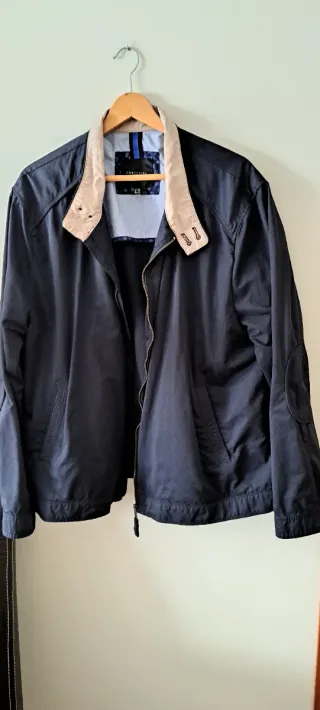 Cazadora-chaqueta azul