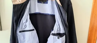 Cazadora-chaqueta azul