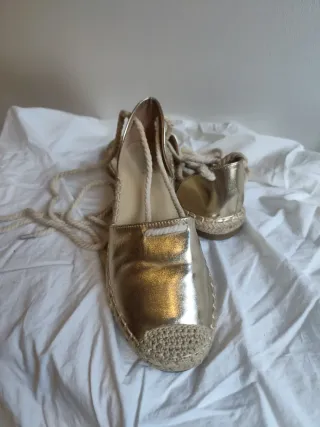 Sandalias romanas doradas T40