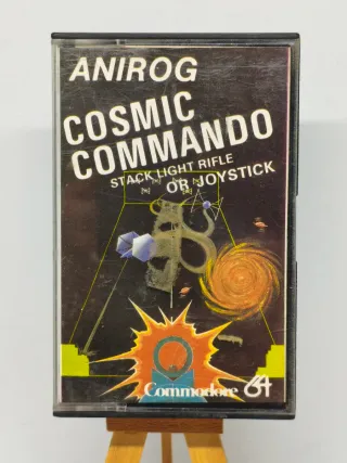 Cosmic Commando - Commodore 64 C64 - Anirog 1983