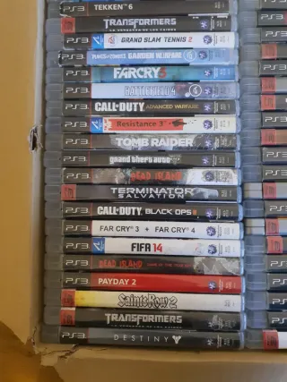 LOTE JUEGOS PS3