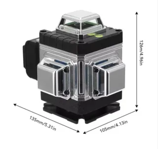 Nivel Láser 4D 16 Líneas Accesorios