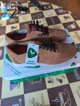 Zapatos SNIPE Beige/Marrón
