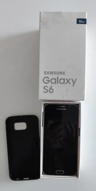 Samsung Galaxy S6 Negro/Plateado
