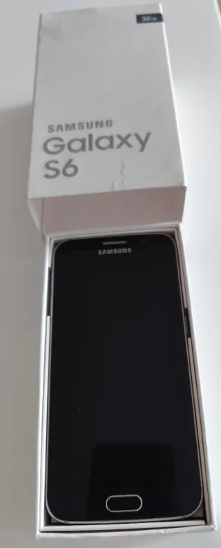 Samsung Galaxy S6 Negro/Plateado