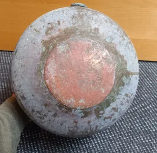 Caldero antiguo estilo rústico decoración