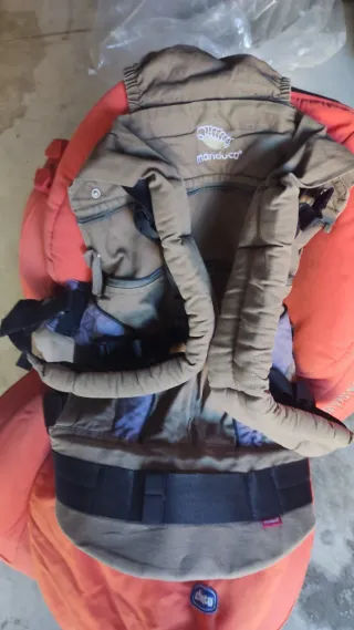 Silla de coche infantil naranja