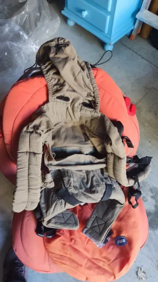 Silla de coche infantil naranja