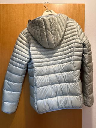 Piumino CMP Argento con Cappuccio