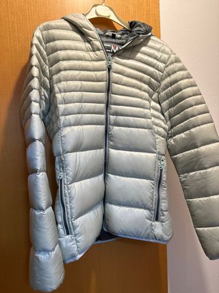 Piumino CMP Argento con Cappuccio