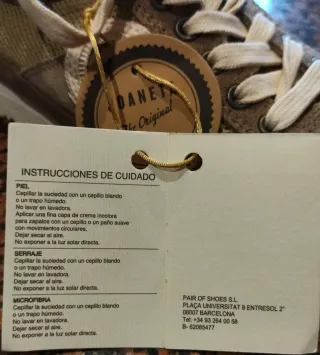 Zapatillas Aro Joaneta Beige/Marrón