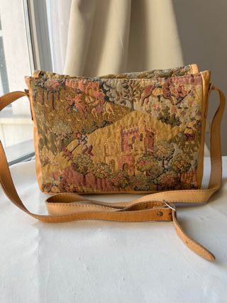 Bolso vintage Rula estampado