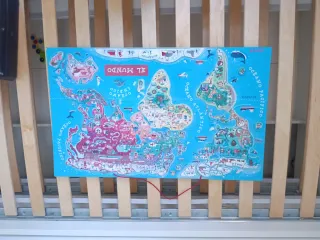 Mapa del Mundo Magnético Janod