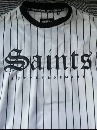 Camiseta Supply & Demand Saints Rayas Talla L