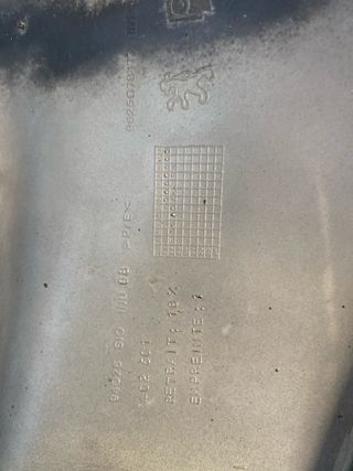 Paragolpes Delantero Peugeot 206 Negro