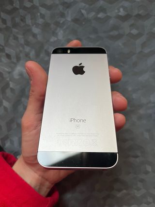 iPhone SE Apple Negro/Plateado
