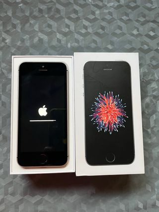 iPhone SE Apple Negro/Plateado